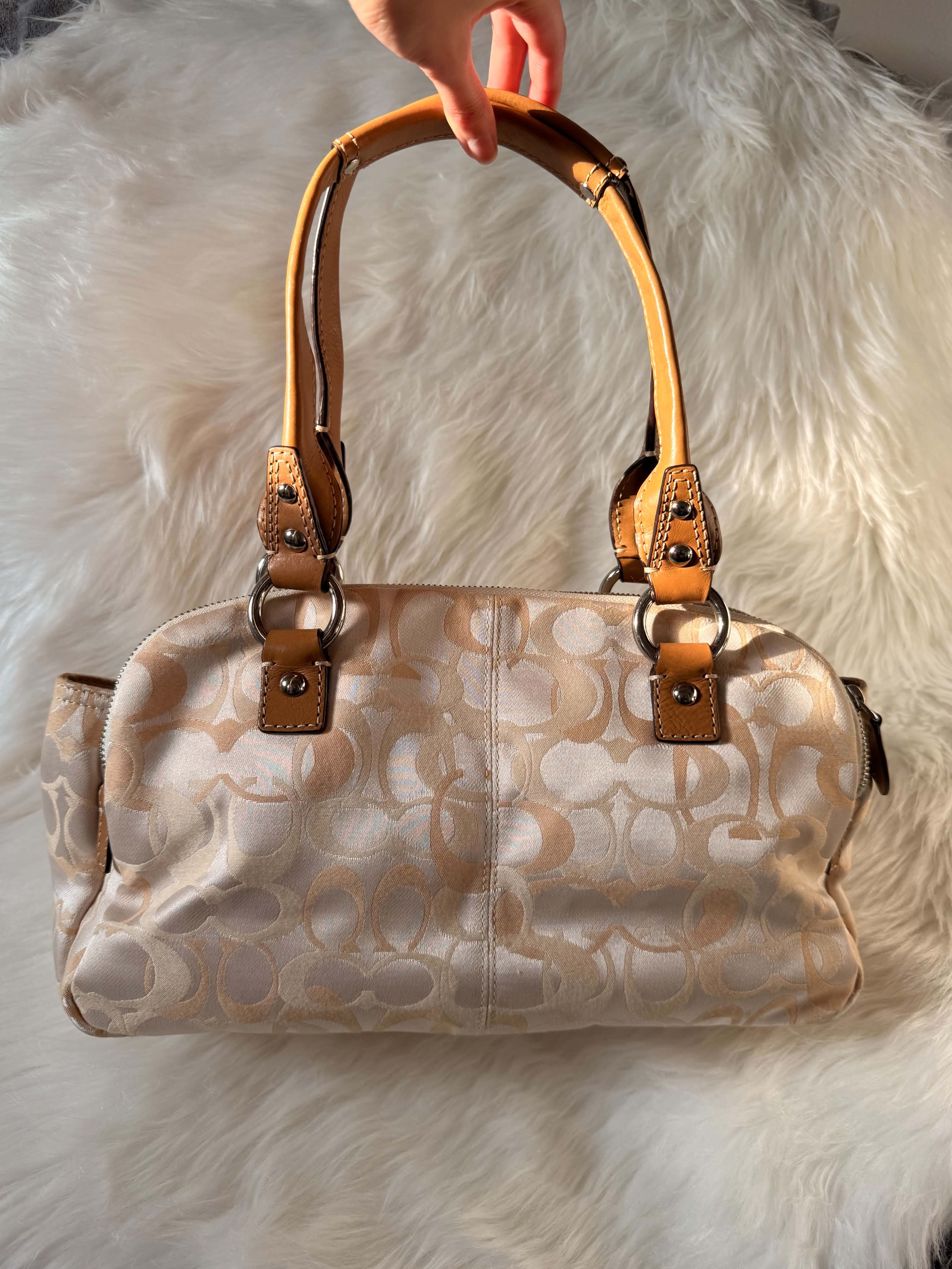 Coach Penelope Signature Canvas Satchel