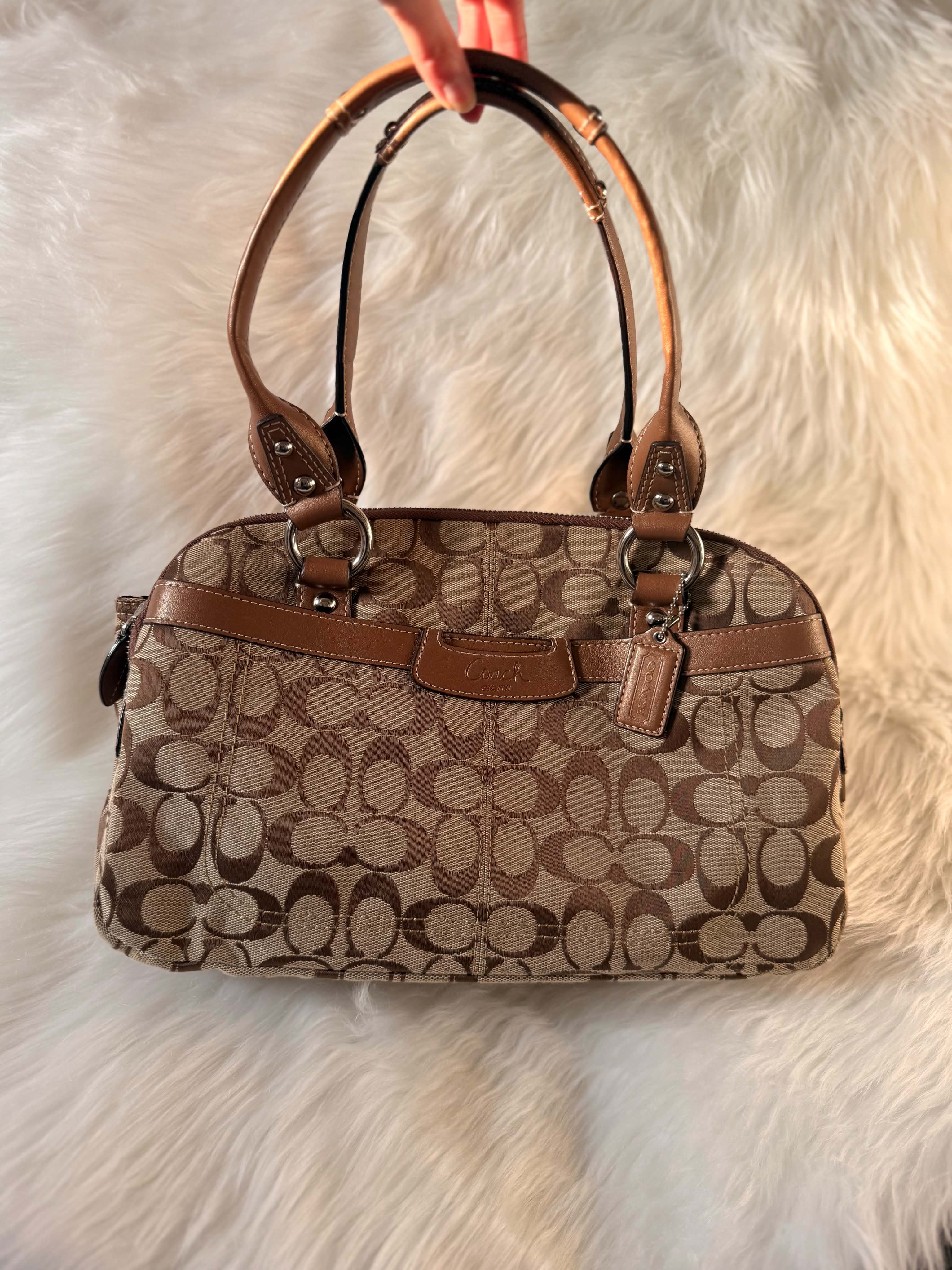 Coach Penelope Signature Canvas