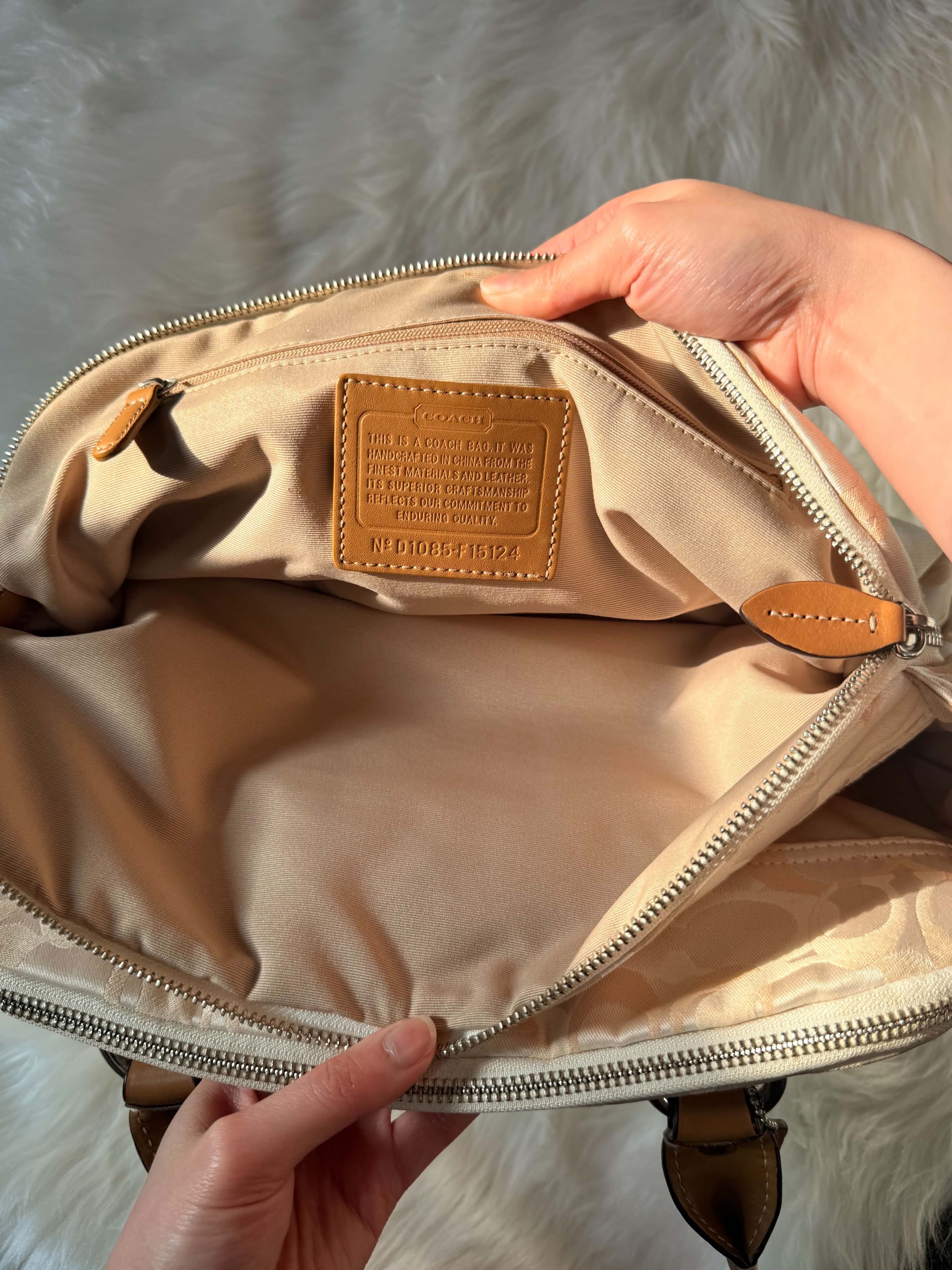 Coach Penelope Signature Canvas Satchel