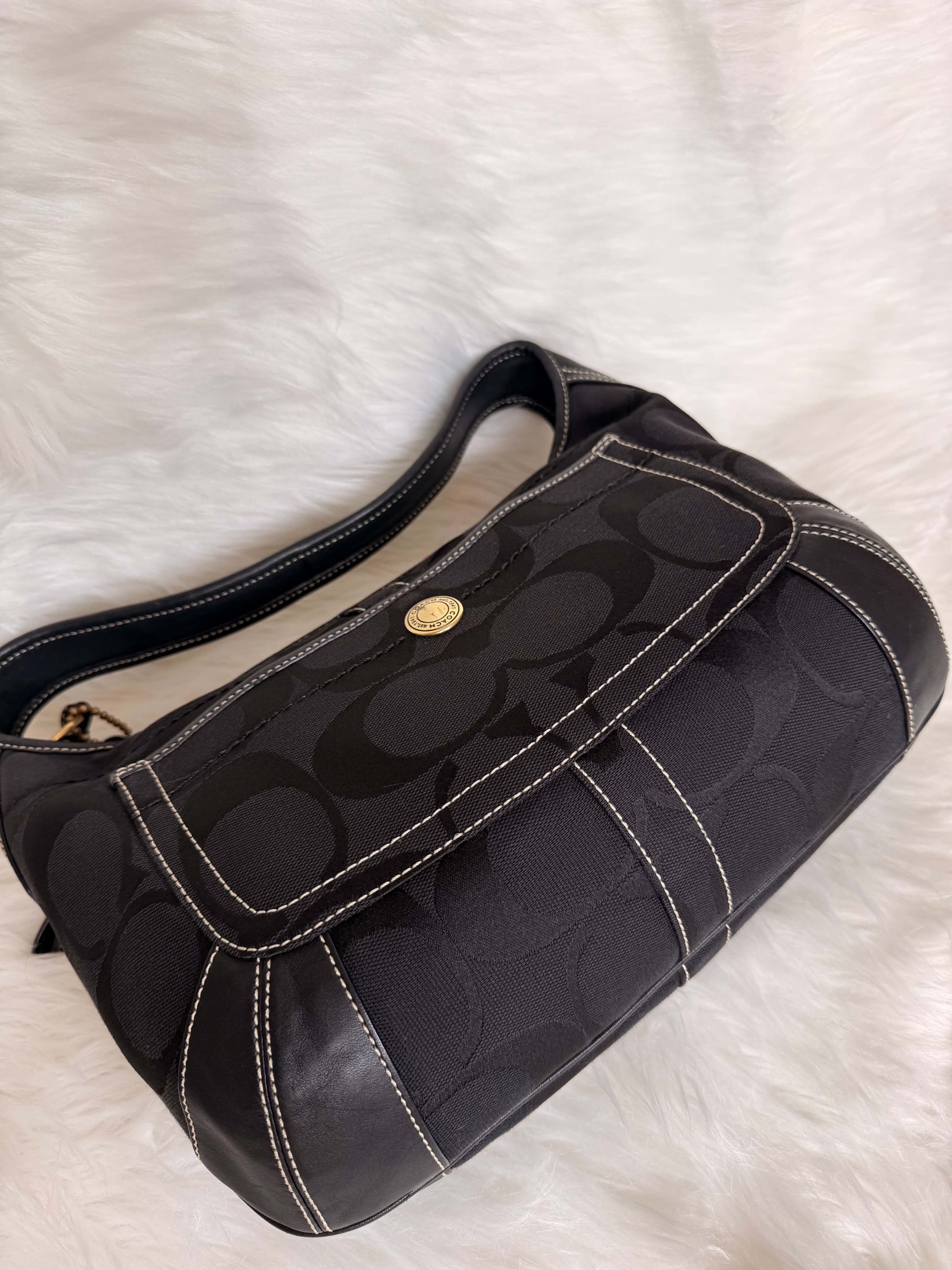 Coach Ergo Hobo Shoulder Bag with Gold Hardware