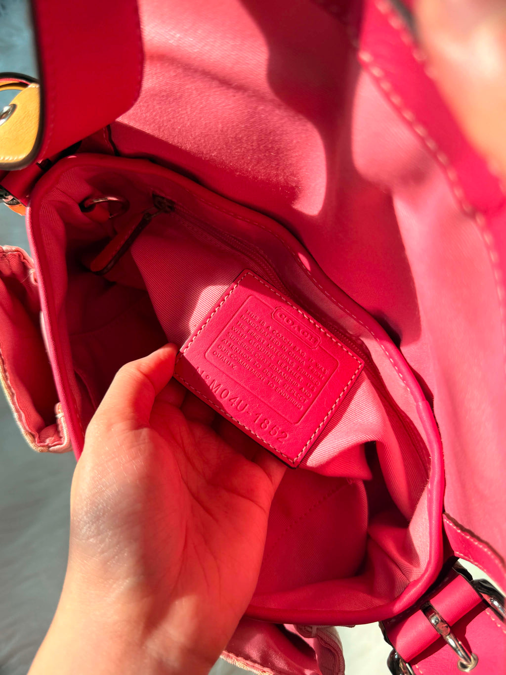 Coach Soho Double Pocket Flap / Baguette