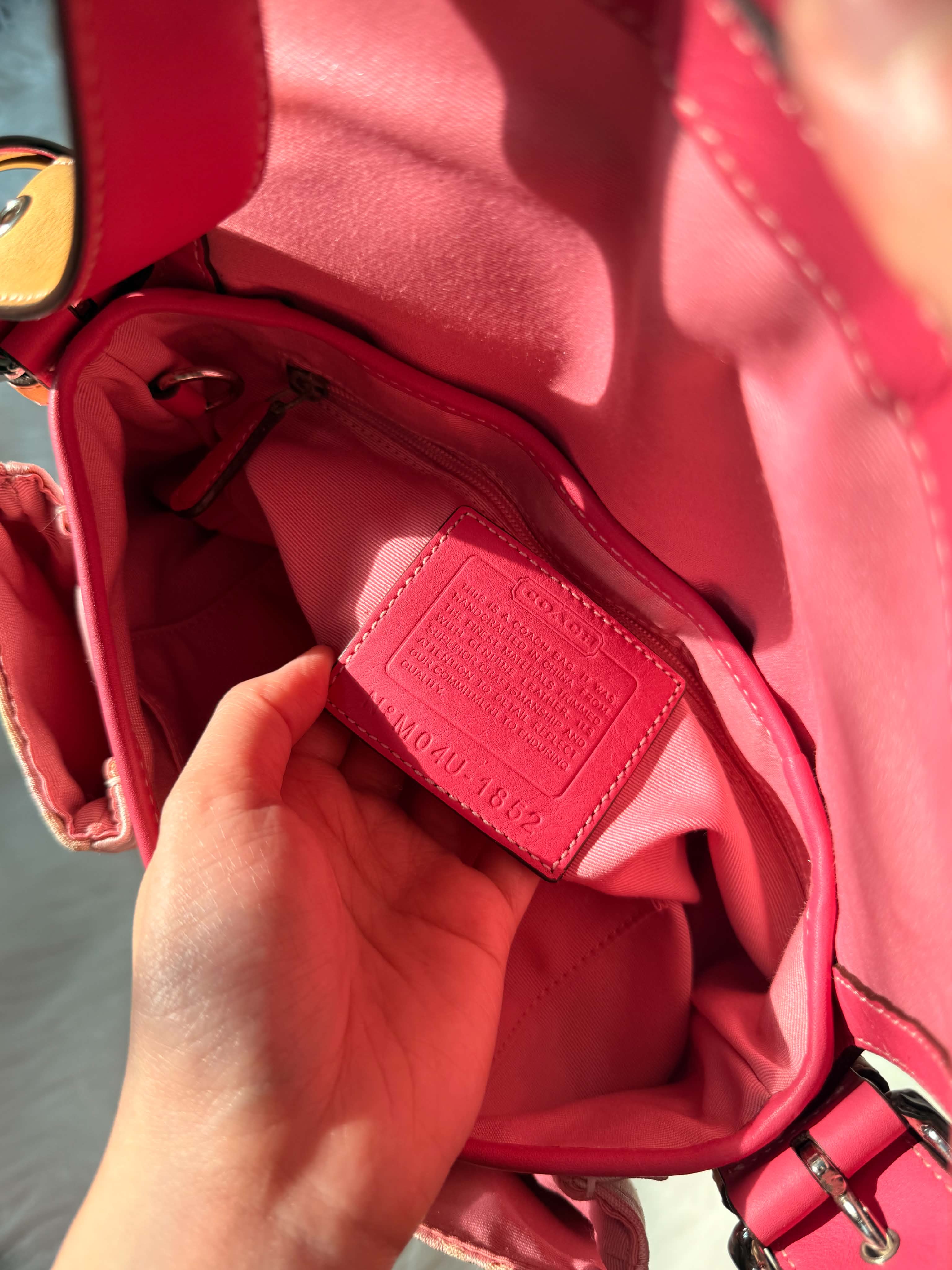 Coach Soho Double Pocket Flap / Baguette