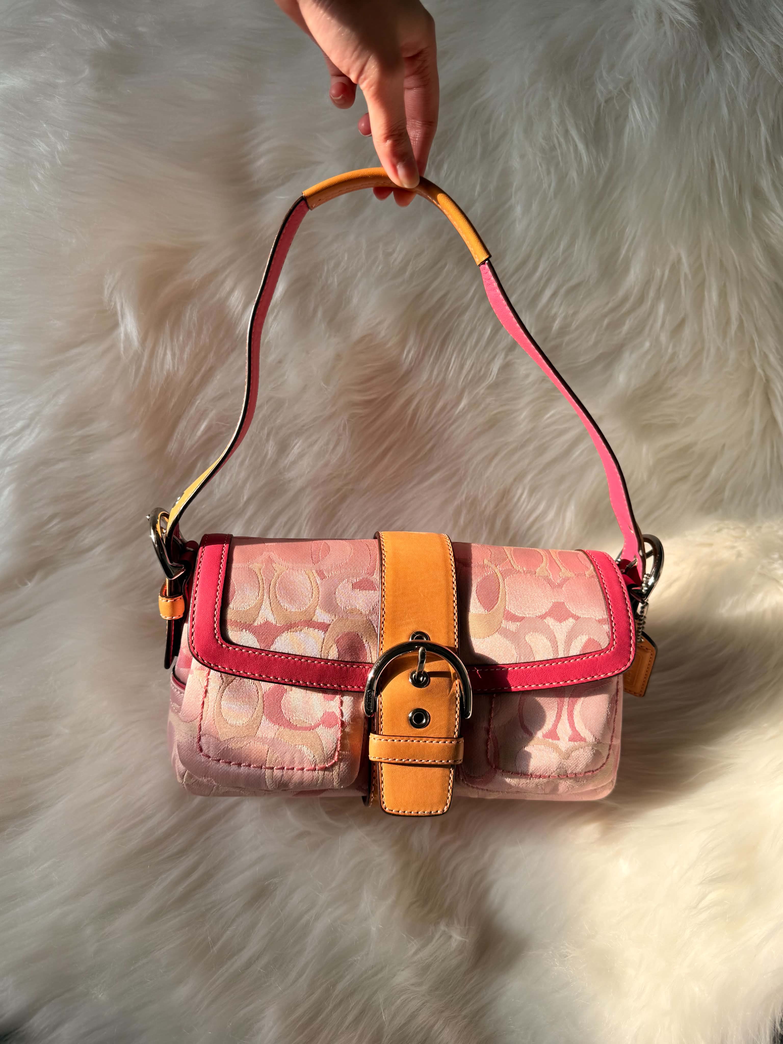 Coach Soho Double Pocket Flap / Baguette