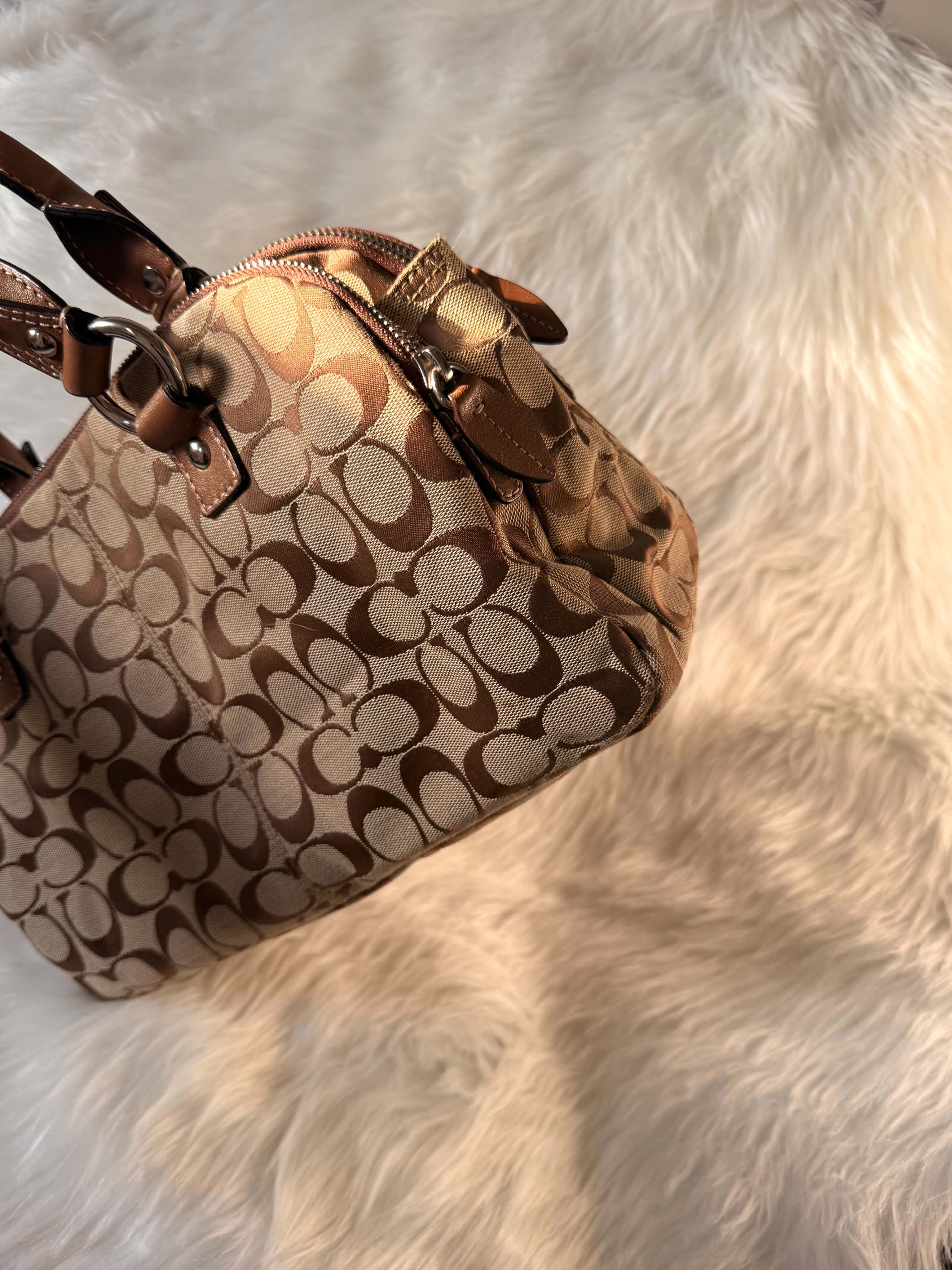 Coach Penelope Signature Canvas