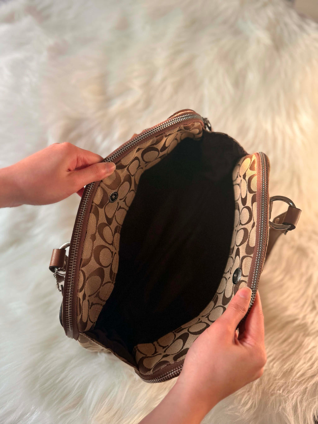 Coach Penelope Signature Canvas