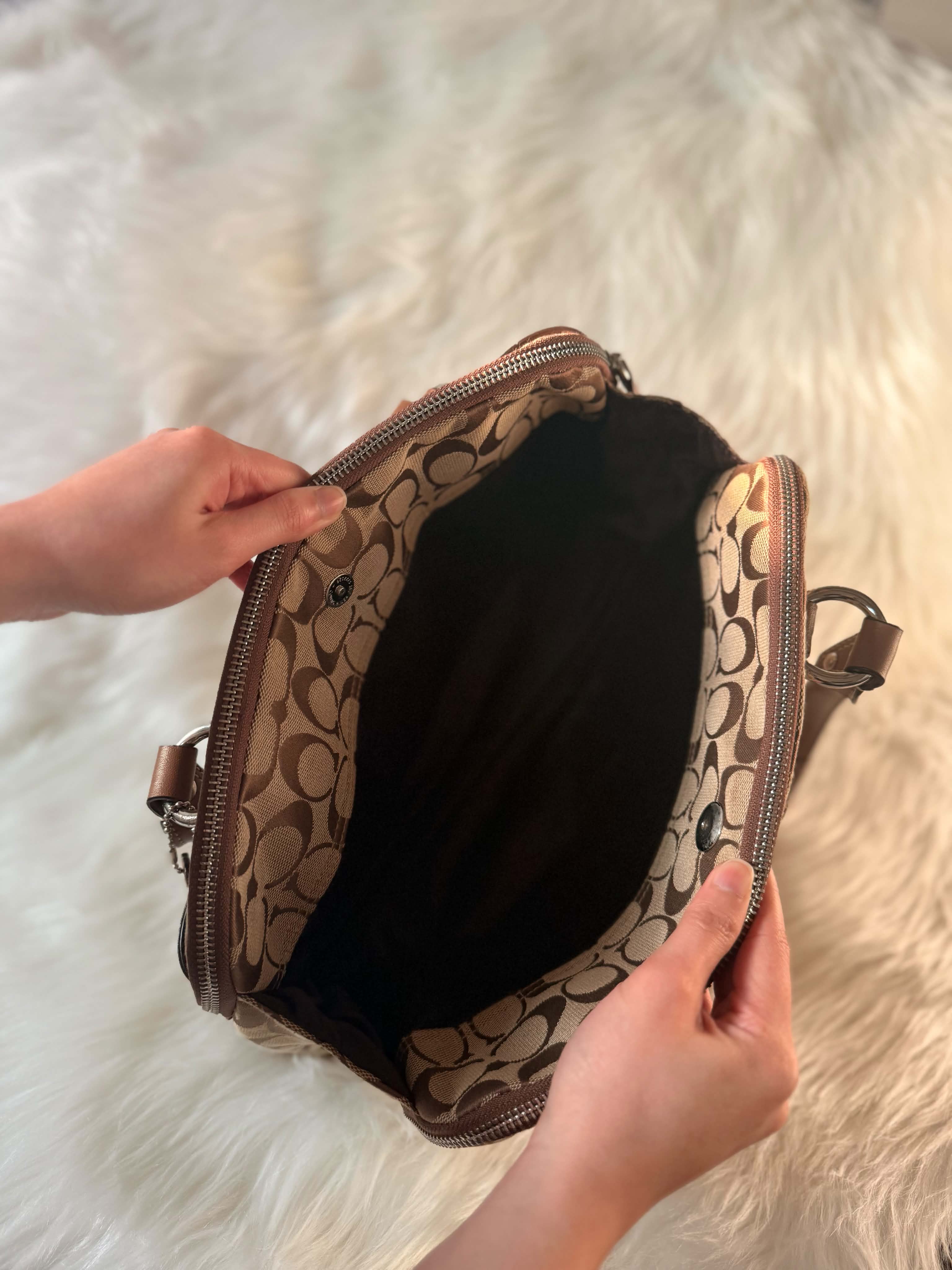 Coach Penelope Signature Canvas