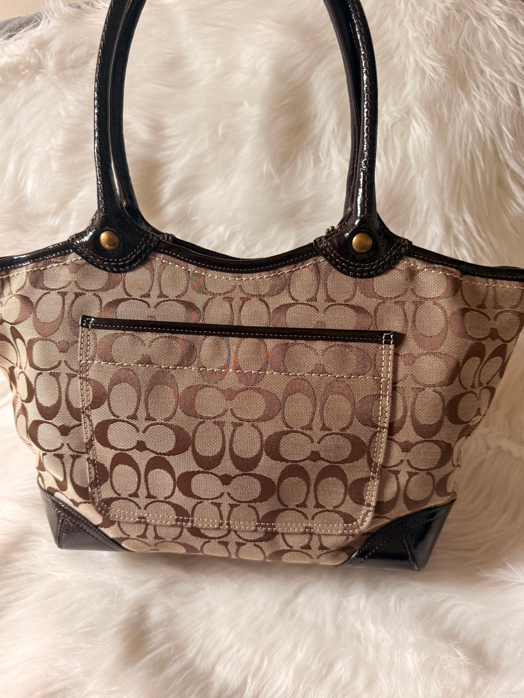 Coach Bleecker Signature Tote