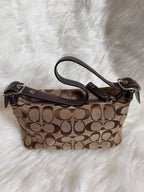 Coach Soft Signature Demi Baguette