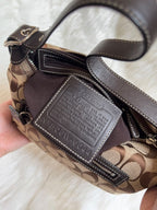 Coach Soft Signature Demi Baguette
