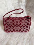 Coach Signature Demi Baguette