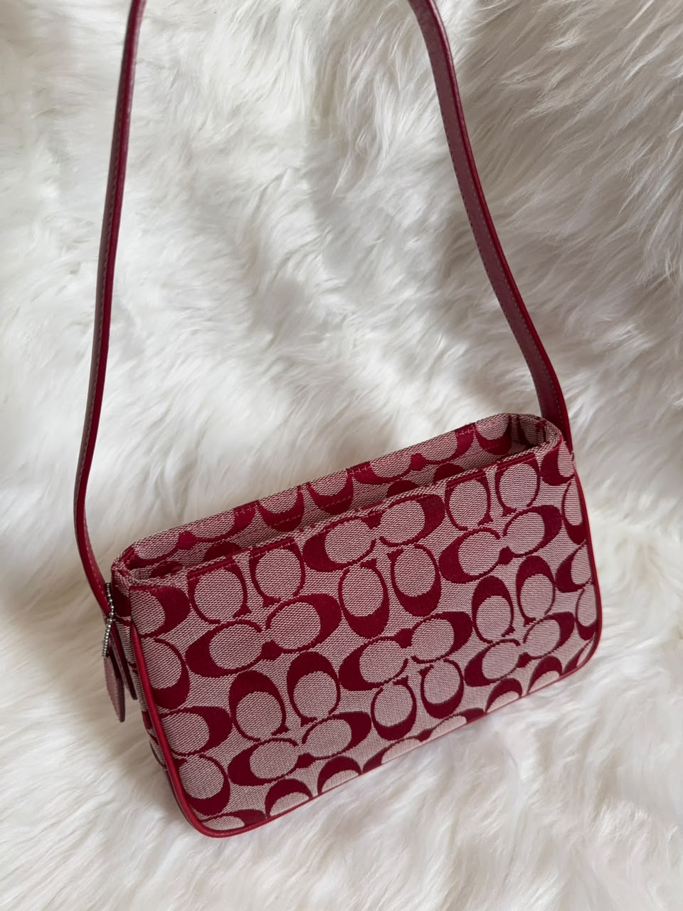 Coach Signature Demi Baguette