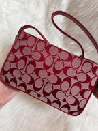 Coach Signature Demi Baguette