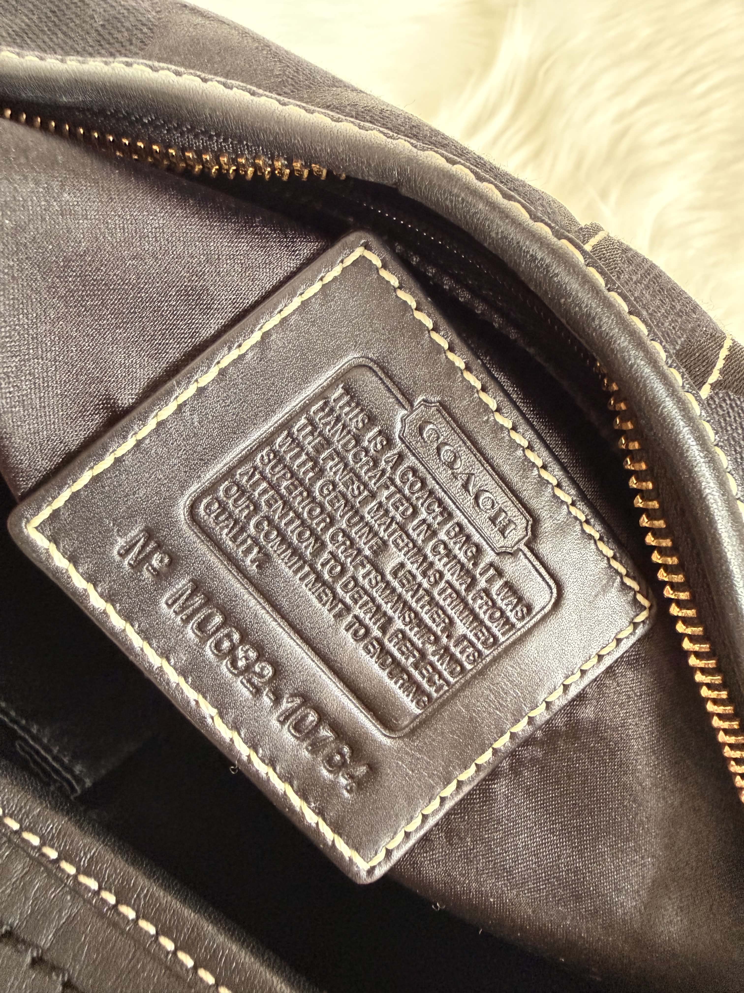 Coach Ergo Hobo Shoulder Bag with Gold Hardware