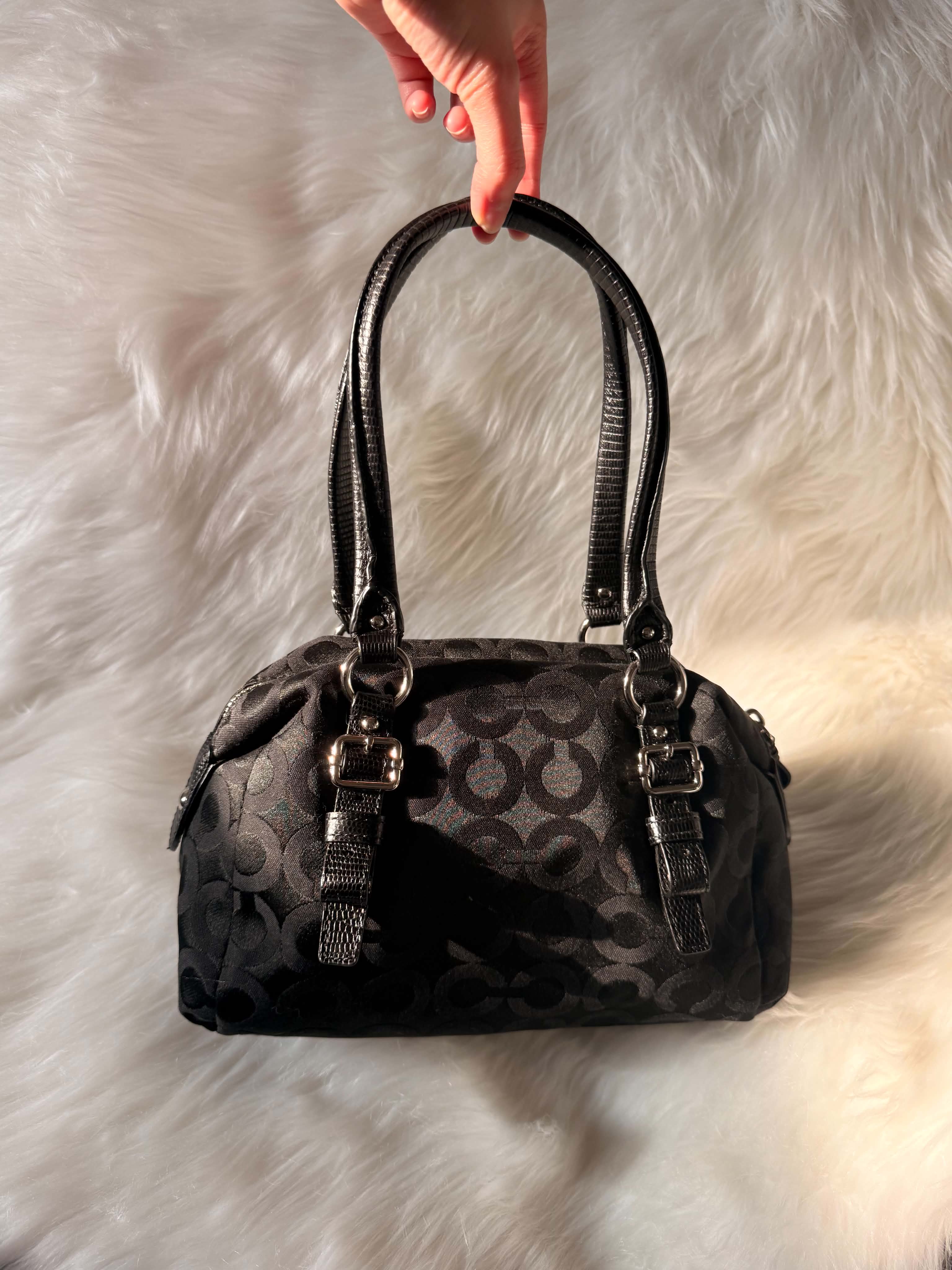 Coach Signature C Mini Satchel Shoulder Bag