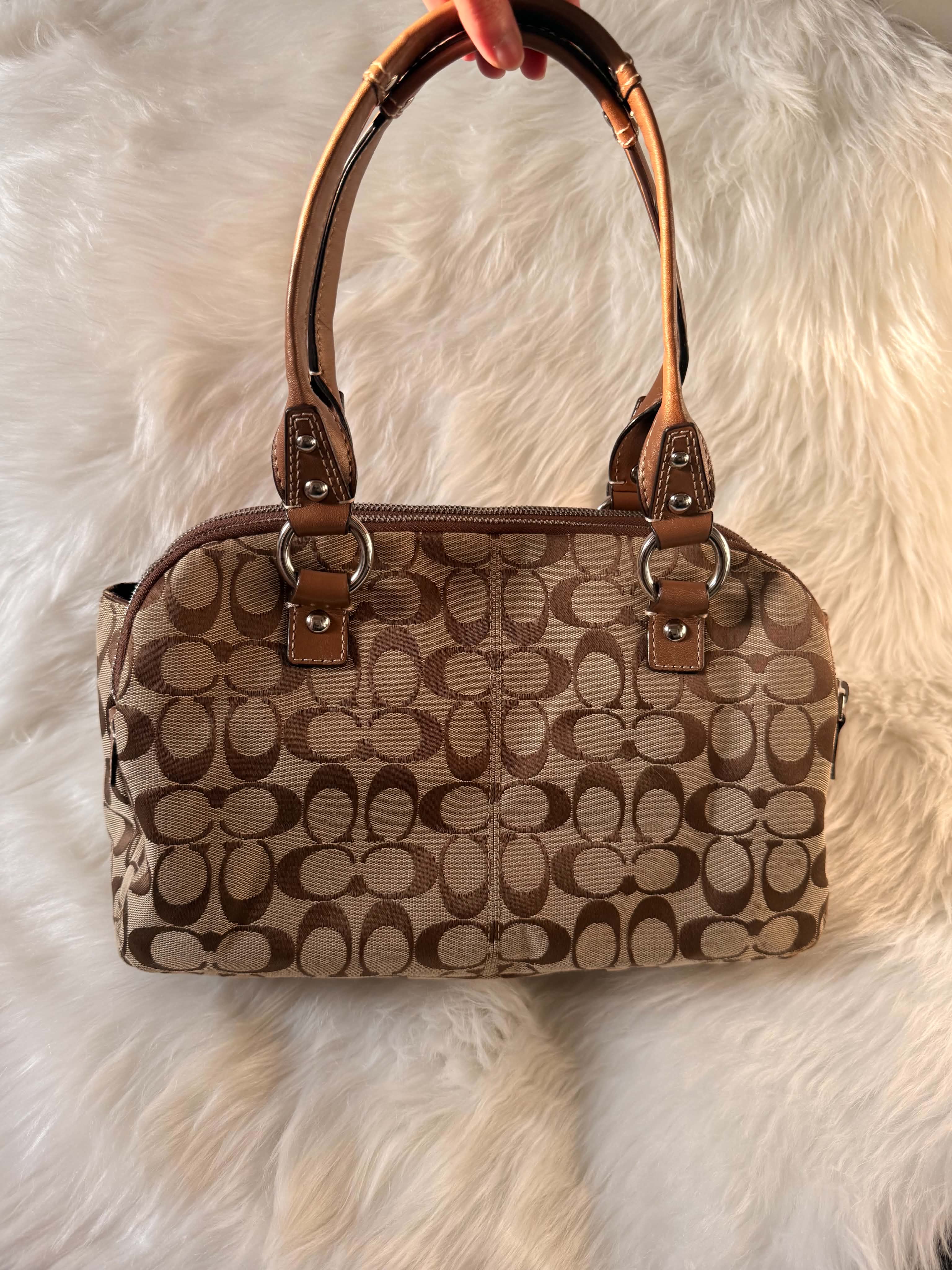 Coach Penelope Signature Canvas