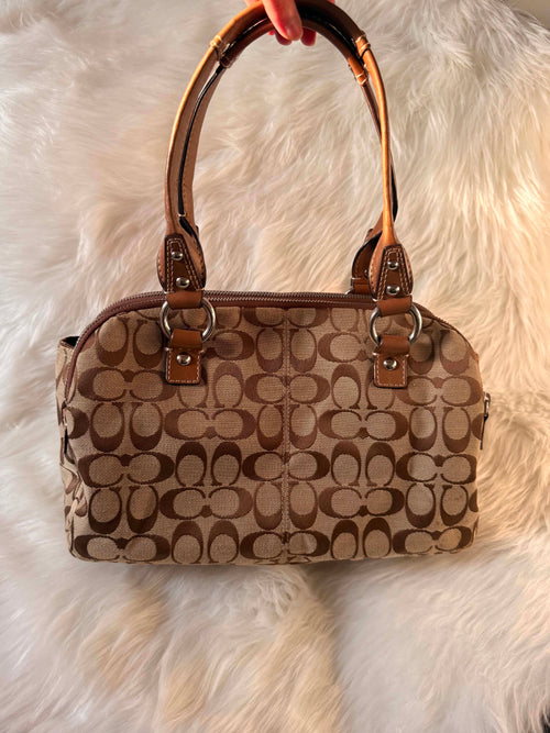 Coach Penelope Signature Canvas