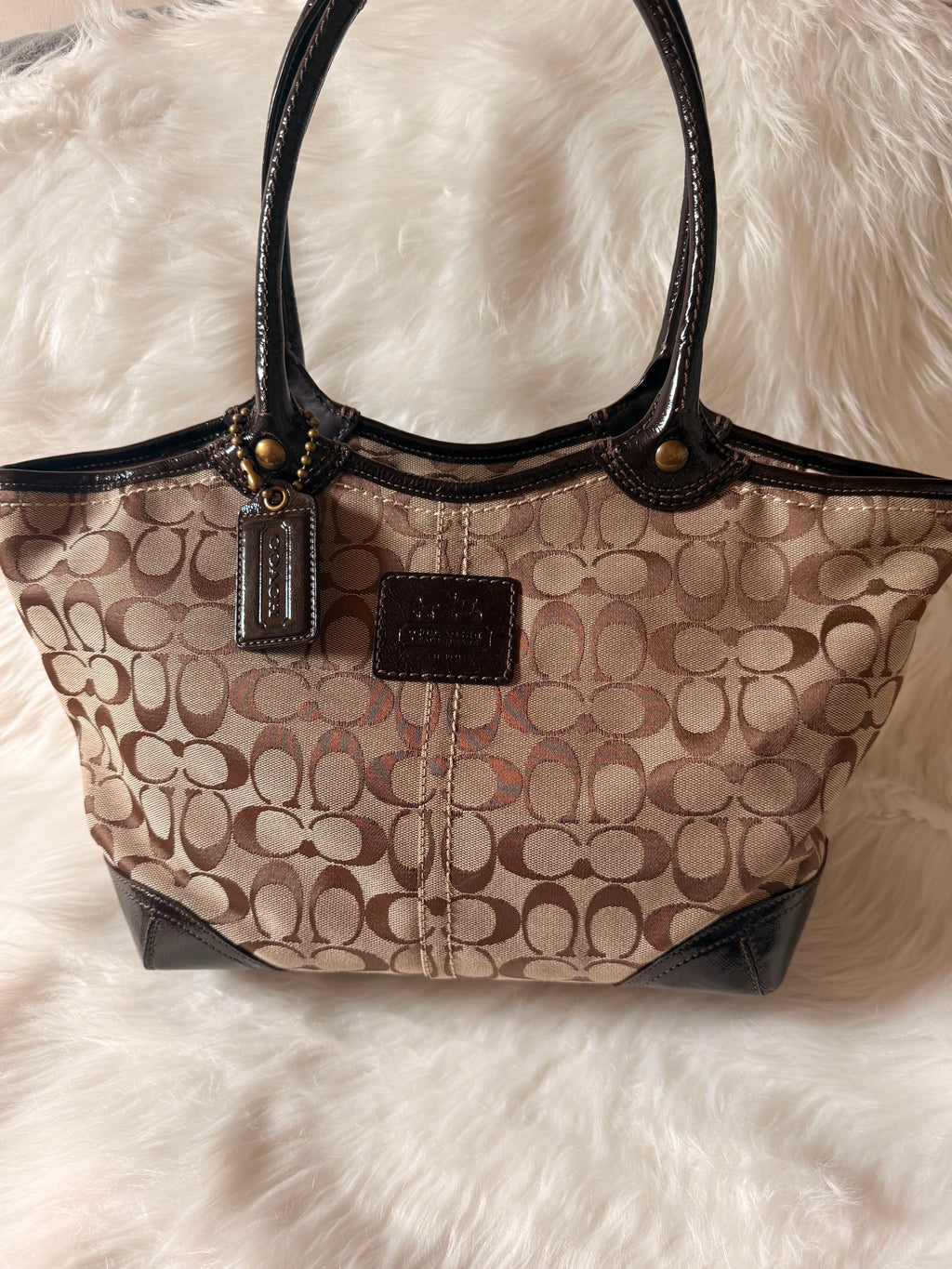 Coach Bleecker Signature Tote
