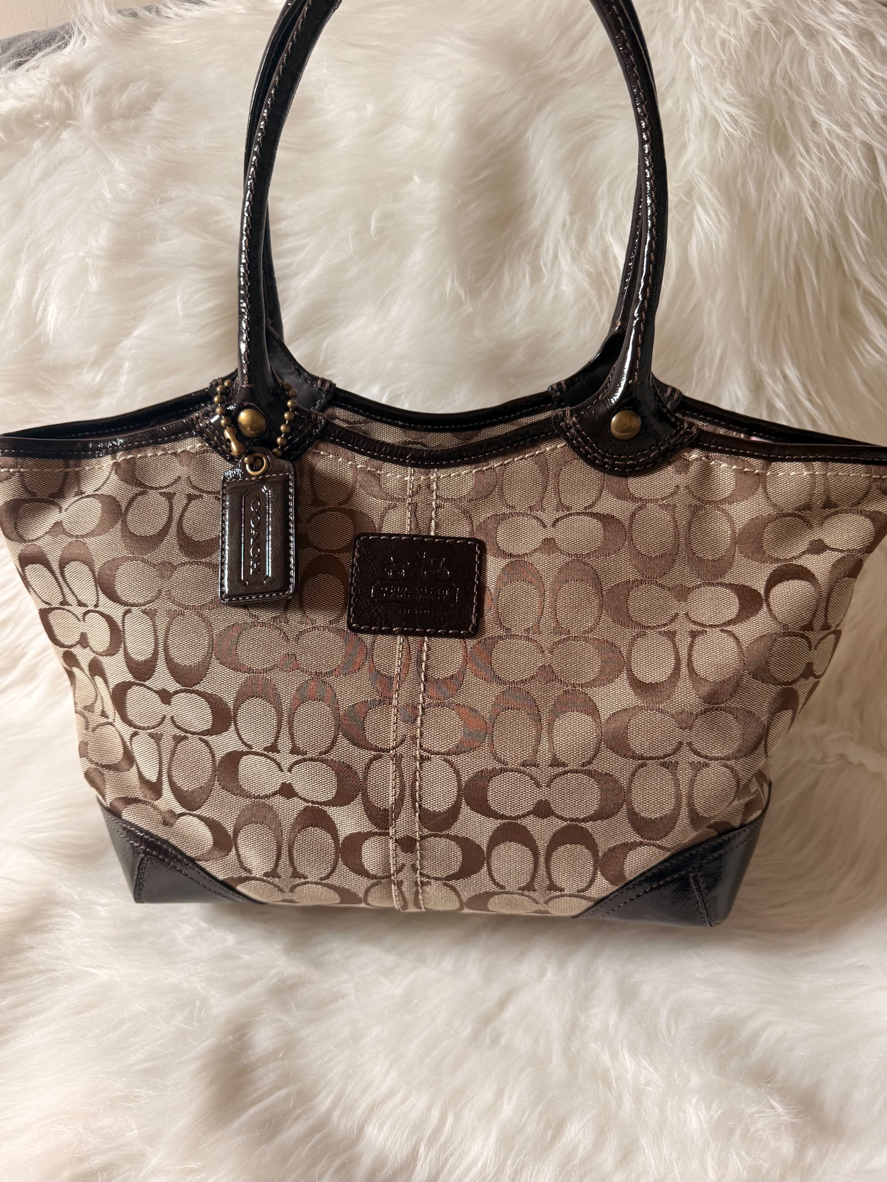 Coach Bleecker Signature Tote